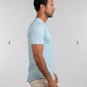 Bylt Basics Men’s Drop Cut Lux Shirt - XL Mist